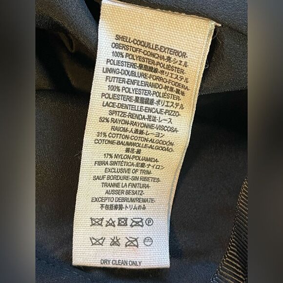 Free People black lace and fringe flapper roaring 1920s swing skirt 4. NWT - Picture 8 of 11